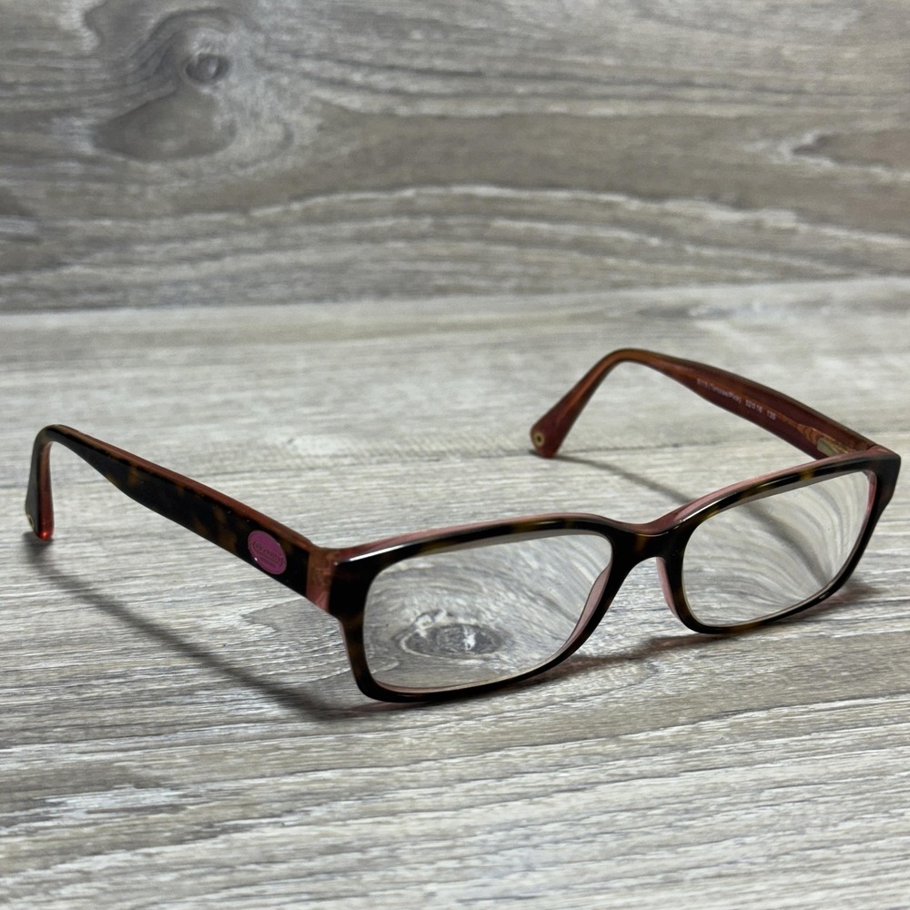 Coach HC6040L Brooklyn Eyeglasses Frames Optical Womens Tortoise Pink 52-16-135